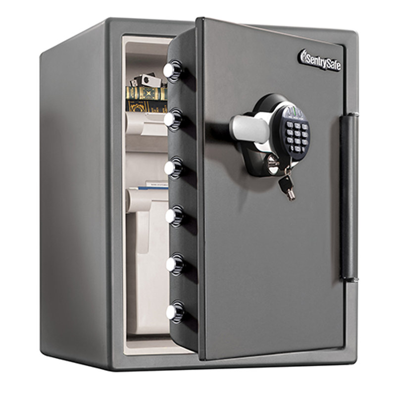 SentrySafe デジタル金庫 グレー Sentry Safe SentrySafe 2 CuFt Fire/Water Security Safe with